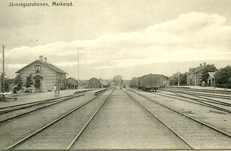 Markaryd V och Markaryd omkring 1910